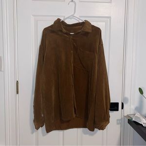 Corduroy Button Up